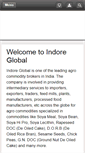 Mobile Screenshot of indoreglobal.com