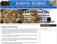 Tablet Screenshot of indoreglobal.com